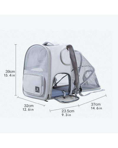Classic cat backpack -  expandable version