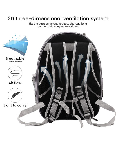 Cat bubble backpack - expandable version